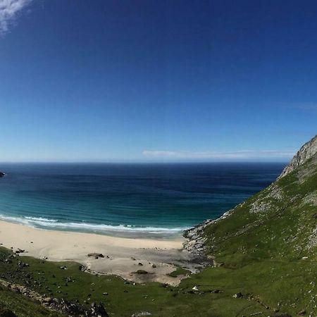 Steinbakk - Vestresand Lofoten Bostad Exterior foto